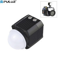 PULUZ 60m Underwater LED Photography Fill Light 7.4V/1100mAh Diving Light for GoPro Hero11 Black / HERO10 Black / HERO9 Black /HERO8 / HERO7 /6 /5 /5 Session /4 Session /4 /3+ /3 /2 /1, Insta360. ONE R, DJI Osmo Action and Other Action Cameras(Black)