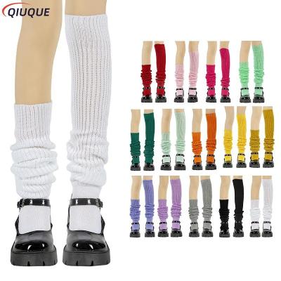 12สีผู้หญิง Slouch หลวมถุงเท้ารองเท้าถุงน่องญี่ปุ่นสาวมัธยม JK เครื่องแบบอุปกรณ์เสริมอุ่นขาคอสเพลย์ถุงเท้า