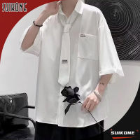 Suikone เสื้อแจ็คเก็ตแขนสั้น,เสื้อแจ็คเก็ตเจ็ดแขนฤดูร้อน