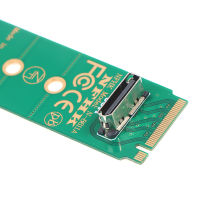 Wuyangmin Nvme M.2อินเตอร์เฟซ Ngff กับการ์ดอะแดปเตอร์ Sff-8611 Oculink ที่ไม่มีสายเคเบิล