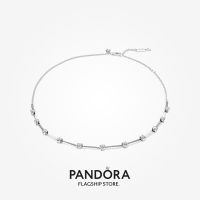 Official Store Pandora Sparkling Pavé Collier Bars Necklace (45 cm)