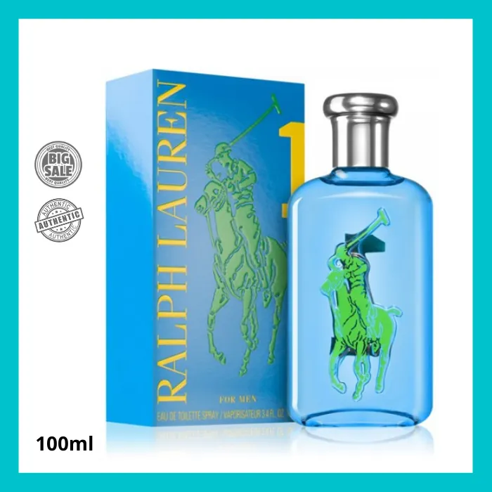 Ralph Lauren Big Pony Blue 1 Eau de Toilette Spray 100ml Authentic Perfume  for Men [ POP Original Perfumes ] | Lazada PH