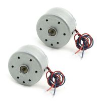 คุณภาพสูง Yingke มอเตอร์ Rc300 6000Rpm Dc 1.5-9V ไมโครมอเตอร์สำหรับเครื่องเล่น Cd Dvd 2ชิ้น