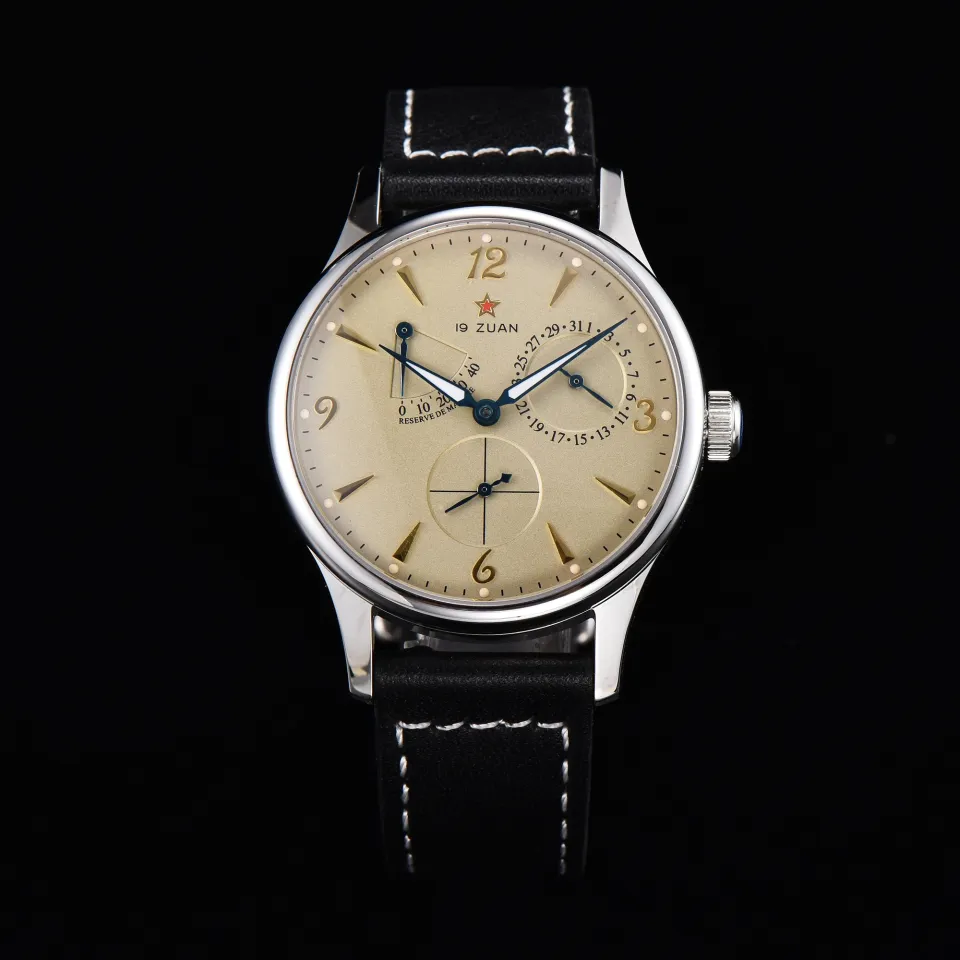 HOT Men 40MM 1963 Mechanical Wristwatch SEAGULL ST17 Movement