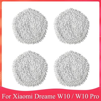 4 Pcs Replacement Parts for W10 / W10 Pro Robot Vacuum Cleaner Mop Cloth