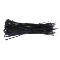 100Pcs Cable Ties จักรยาน Nylon ล็อคอัตโนมัติ3X200Mm Zip Wire Strap Multifunctional