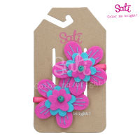 SATI-กิ๊บหนีบผม-LRR.FLOWER SUMMER CLIP-FCF067