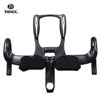 TAMEX Ultra light TT Bar Carbon Handlebar Road Bicycles Mountain Bikes TT Full carbon Fibre Rest Handlebar New Model