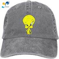 [Hat vendor]นกทวิตตี้หมวกแก๊ปเบสบอลปรับได้หมวกหมวกคาวบอยย้อนยุคหมวกผ้าใบสำหรับผู้ชายผู้หญิงหมวกแก๊ปทีมกีฬากลางแจ้ง