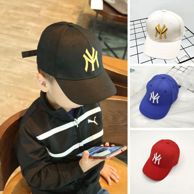 เด็กหมวกบังแดดเกาหลีฮิปป๊อปหมวกเด็กชายเด็กหญิง Cool หมวกแก๊ปเบสบอลฤดูร้อนจดหมายหมวกดวงอาทิตย์หมวกสำหรับหมวกเด็ก