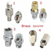 SMA To FME Male Female Straight Connector FME Male Female To SMA Male Coaxial RF Adapters RF Connector New Brass Free Shipping Electrical Connectors