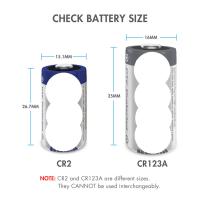 ND ส่งฟรี แทนชาร์จแบต CR2+ ถ่าน CR2 ที่ชาร์จ อุปกรณ์ชาร์จ