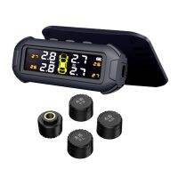 【LZ】☁△  Solar Tire Pressure Tire Monitor 4 Display LCD externo SUV Caminhões MPV e outros modelos