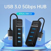 4 Ports USB 3.0 HUB 5Gbps High Speed Multi USB Splitter USB 2.0 HUB OTG Adapter For PC Computer Accessories Laptop Macbook Pro USB Hubs