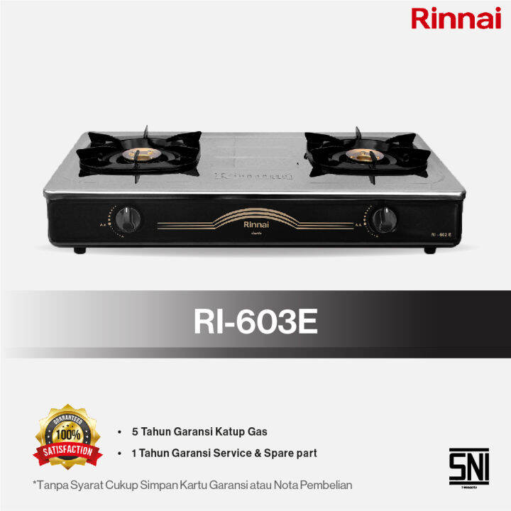 Kompor Gas Rinnai RI602E - 2 Tungku | Lazada Indonesia