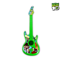 Benten ลิขสิทธิ์แท้ ของเล่น กีตาร์ 4 สาย เบ็นเท็น Ben10 Guitar Ukulele ขนาด 16x47x4.5 ซม. กีตาร์เด็ก ดีดได้จริง ของเล่นเด็ก มีปิ๊ก