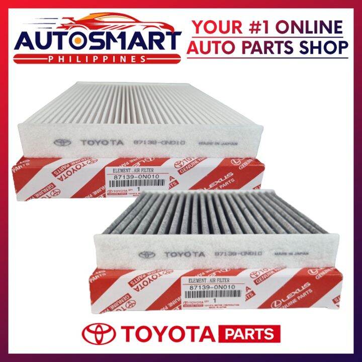 ♪Toyota Aircon Cabin Filter (17801-0N010) Vios Altis Avanza Yaris ...