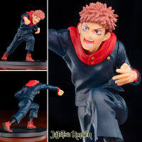 Figure ฟิกเกอร์ จากการ์ตูนเรื่อง Jujutsu Kaisen Jufutsu no Waza มหาเวทย์ผนึกมาร Yuji Itadori ยูจิ อิทาโดริ Ver Anime ของสะสมหายาก อนิเมะ การ์ตูน มังงะ คอลเลกชัน ของขวัญ Gift จากการ์ตูนดังญี่ปุ่น New Collection Doll ตุ๊กตา manga Model โมเดล