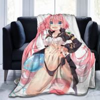 2023 in stock Anime Throwing Blanket Super Soft Micro Wool Blanket, Light Warm Bed，Contact the seller to customize the pattern for free