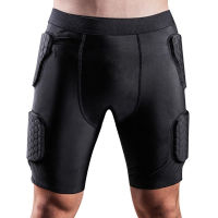 Anti-collision Men Soccer Football Basketball Padded Protection Shorts Sportswear Accessories Exercise Shorts