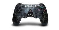 1pc เกม Bloodborne PS4 สติกเกอร์ผิวรูปลอกสำหรับ Sony PS4 Playstation 4 Dualshouck 4 เกม PS4 Controller สติกเกอร์-yrumrudang