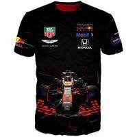 New Product ที่ไม่ซ้ำกัน 3d 2023 เสื้อยืดพิมพ์ชายแอสตันมาร์ติน Red Bull Racing Xs-5xl