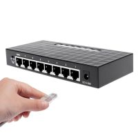 8-Port 101001000Mbps Gigabit LAN Ethernet Network Switch HUB Desktop Adapter Dropship