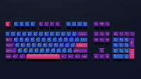 G-MKY 160 Olivia Keycaps Cherry Profile DOUBLE SHOT Thick PBT Keycaps for MX Switch Mechanical Keyboard