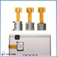 JXFTKM ใช้ได้จริง DIY TF นาโน คาโต้ สำหรับไมโคร SD Extender สล็อตซิมไฮบริด ซิมการ์ดแบบคู่