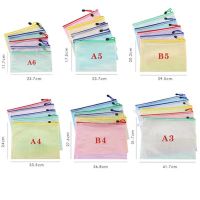 【hot】 A5 A6 B4 Plastic Folder File Envelope Poly Stationery Storage Organizer Document Paper Office