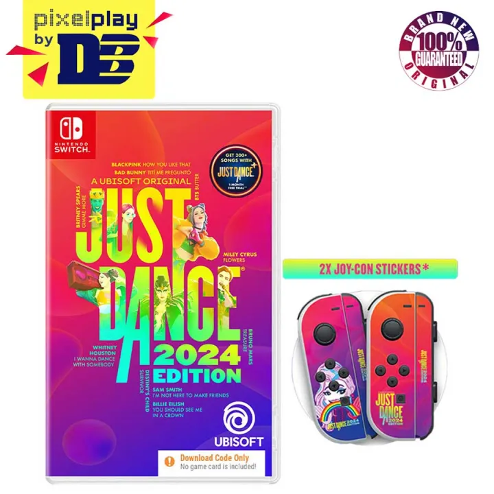  Just Dance 2024 Edition -  Exclusive Bundle  Nintendo  Switch (Code in Box & Ubisoft Connect Code) : Video Games