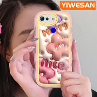 YIWESAN เคสเคสสำหรับ Honor V30 V20โปร3D ลายการ์ตูนน่ารักเคสโทรศัพท์ลายดาวลูกคลื่นกรอบซิลิโคนอ่อนชัดเจนสีสันสดใสแฟชั่นเคสโปร่งใสป้องกันการกระแทกเลนส์กล้องถ่ายรูป