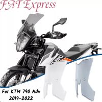 【hot】 Motorcycle Windshield Windscreen Air Wind Deflector for 790ADV 790 Adventure 2019-2022 2021 2020 Front Shield