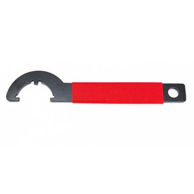 Castle Nut Wrench Adjustable Spanner Wrench Tool 1/4 with Non-Slip Rubber Handle