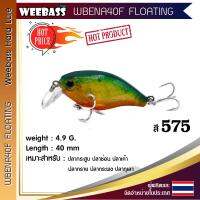 อุปกรณ์ตกปลา WEEBASS เหยื่อปลั๊ก - รุ่น WBENA40F FLOATING 40mm/4.9g. เหยื่อปลอม เหยื่อตกปลา