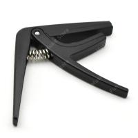 ‘【；】 Ukulele Capo Single-Handed 4 Strings Mini Gutitara Capo ABS Black Guitar Parts &amp; Accessories