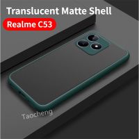 เคสสำหรับ Realme C53 Narzo N53 RealmeC53 RealmeNarzoN53 4G 2023โทรศัพท์เคสบางพิเศษการป้องกันเลนส์แบบเต็มฝาหลังด้านปลอกซิลิโคนนุ่มเนื้อแมทท์