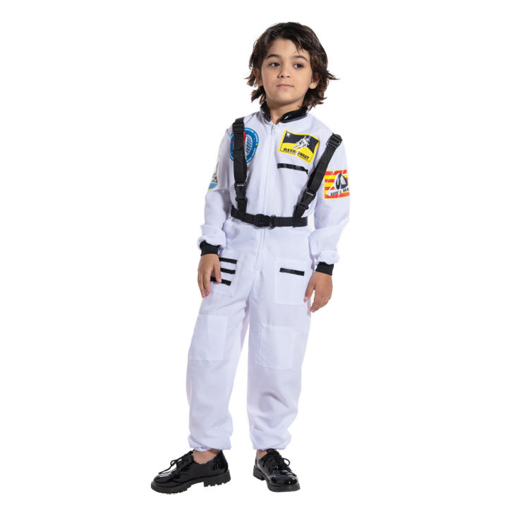 ชุดนักบินอวกาศสำหรับเด็กของ-nasa-ชุดฮัลโลวีนสาวนักบินอวกาศ