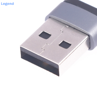 ?【Lowest price】Legend USB 2.0ไปยังอะแดปเตอร์ Type-C เหมาะสำหรับอะแดปเตอร์สายชาร์จเร็ว14 PD