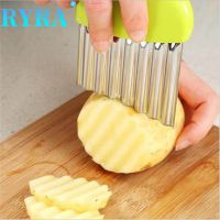 Potato Cutter Chip French Fries Maker Stainless Steel Vegetabl Slicer Knife Chopper Kitchen Accessories French Fry Making Tools