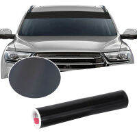 1Pc Universal รถสติกเกอร์รถ Matte Black Sun Strip ตกแต่งจัดแต่งทรงผมรถ Van Windscreen Sunstrip Auto อุปกรณ์เสริมภายนอก