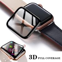 3D กันน้ำเต็มหน้าจอป้องกันสำหรับ Apple Watch 7 6 SE 5 4 45มิลลิเมตร41มิลลิเมตร40มิลลิเมตร44มิลลิเมตรไม่กระจกนิรภัยสำหรับนาฬิกา3 2 1 38มิลลิเมตร42มิลลิเมตร