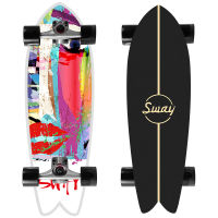 จัดส่งภายใน 2-5 วัน surf skate เซิร์ฟสเก็ต ถูก สเก็ตบอร์ดคนโต Skateboard สเก็ตบอร์ดถูกๆ