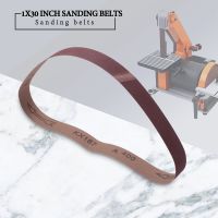 15 Pcs 1X30 Inch Aluminum Oxide Sanding Belts Heavy Duty Sanding Belts Multipurpose Abrasive Belts for Belt Sander