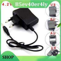 B5ev40er4ly Shop AC 110V 220V To DC 4.2V 0.5A 500mA Power Adapter 3.5*1.35mm for 3.7V 4.2V Li-ion 18650 Rechargeable Battery US EU UK AU