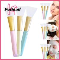 PETINAIL เครื่องมือล้างง่ายผสมโคลนสำหรับแต่งหน้าแบบสุ่มสีแปรงทำความสะอาดใบหน้าเครื่องมือดูแลผิวซิลิโคน