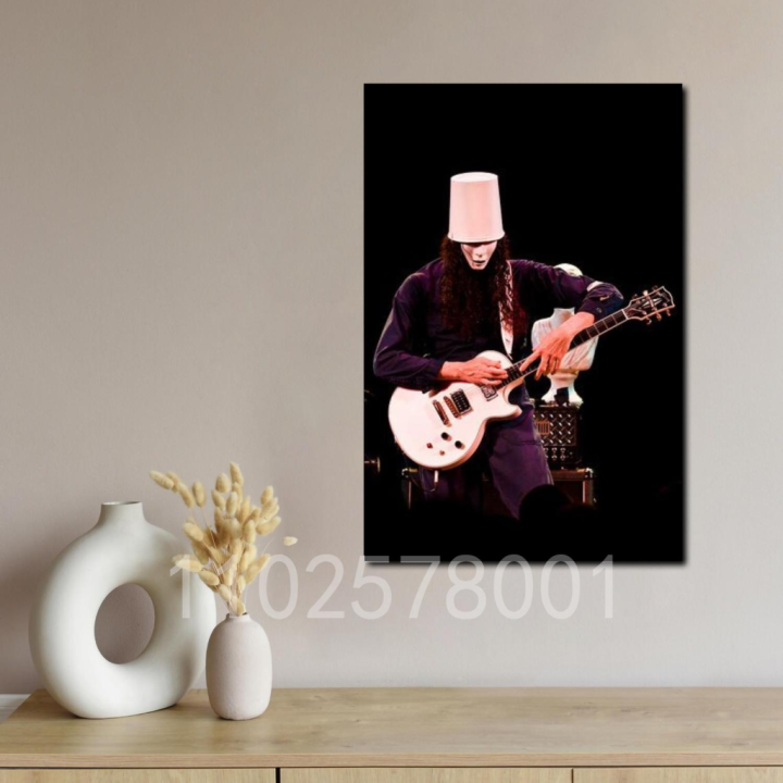 buckethead-ผ้าใบศิลปะโปสเตอร์และผนังศิลปะภาพพิมพ์ที่ทันสมัยครอบครัวห้องนอนตกแต่งโปสเตอร์