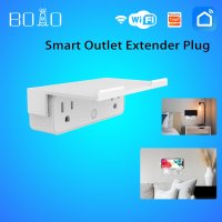 BOIO WiFi Tuya สมาร์ทสหรัฐ O Utlet Extender หลายเสียบซ็อกเก็ตชั้นวางที่มี2 O Utlet S Plitter สมาร์ทชีวิต App ควบคุมทำงานร่วมกับ Alexa G Oogle