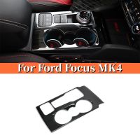 สำหรับ Ford Focus Mk4 ST Line 2019-2021สแตนเลสเกียร์ Shift Center แผงควบคุมสติกเกอร์ Trim Strip Garnish อุปกรณ์เสริม