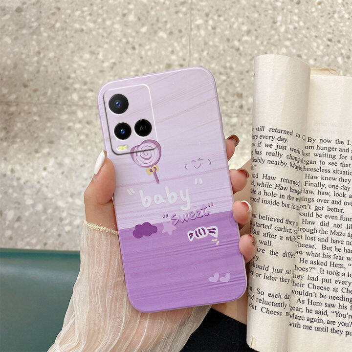 เคส-y21s-สำหรับ-vivo-เคสโทรศัพท์-tpu-ซิลิโคนฝาหลัง-vivoy21s-y21-s-ทาสีปลอกอ่อน